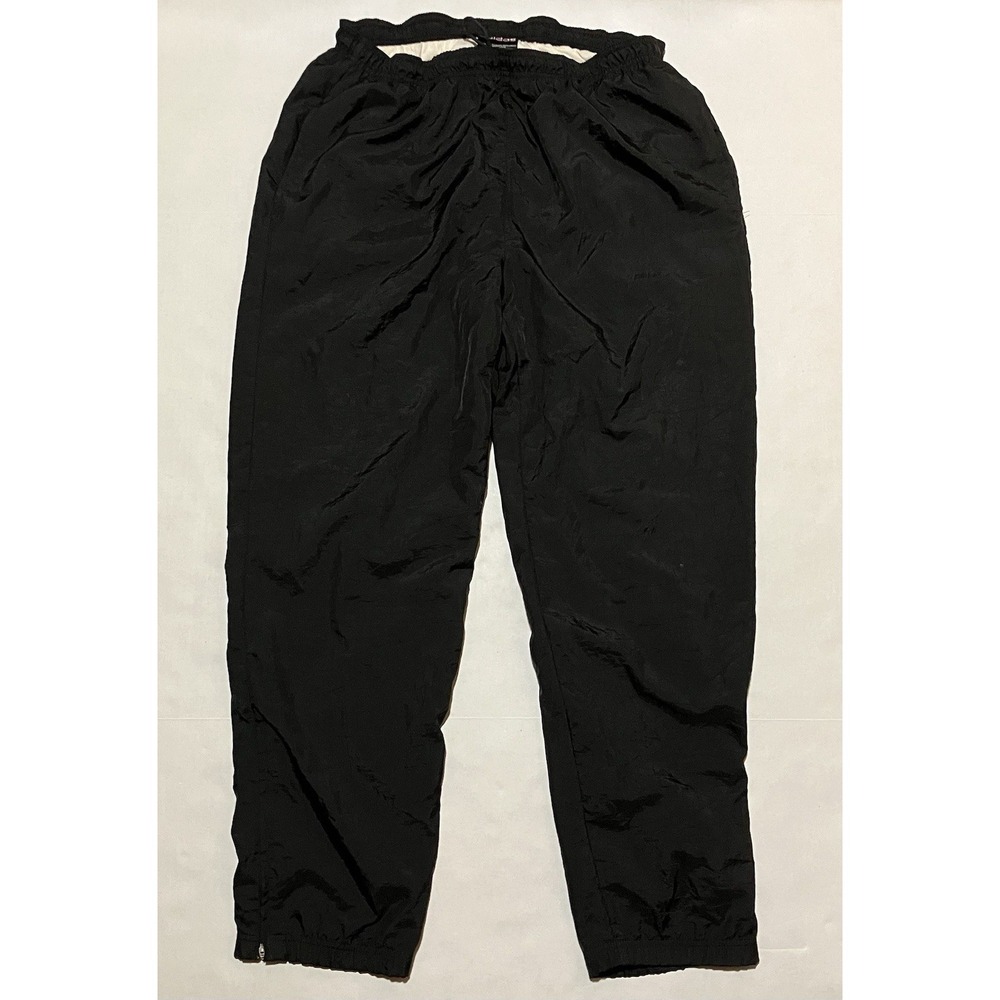 Vintage Adidas Windbreaker Track Pants Mens Large Baggy Y2K Zipper Cuff Straight